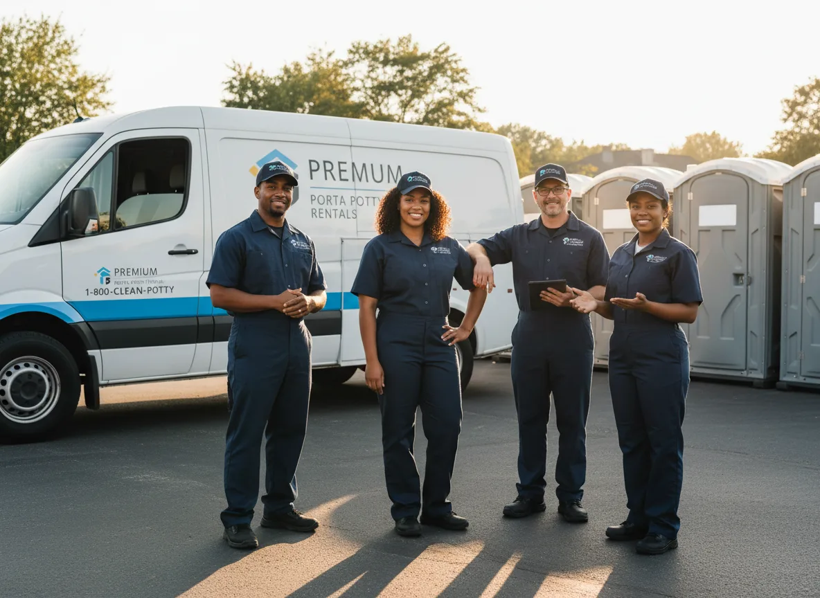 VIP Portable Toilets company in West Sunbury, PA